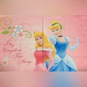 Disney Princess Pink Pillowcase.